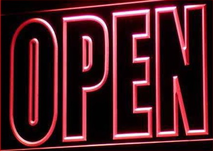 OPEN Shop Display Cafe Business Neon Light Sign